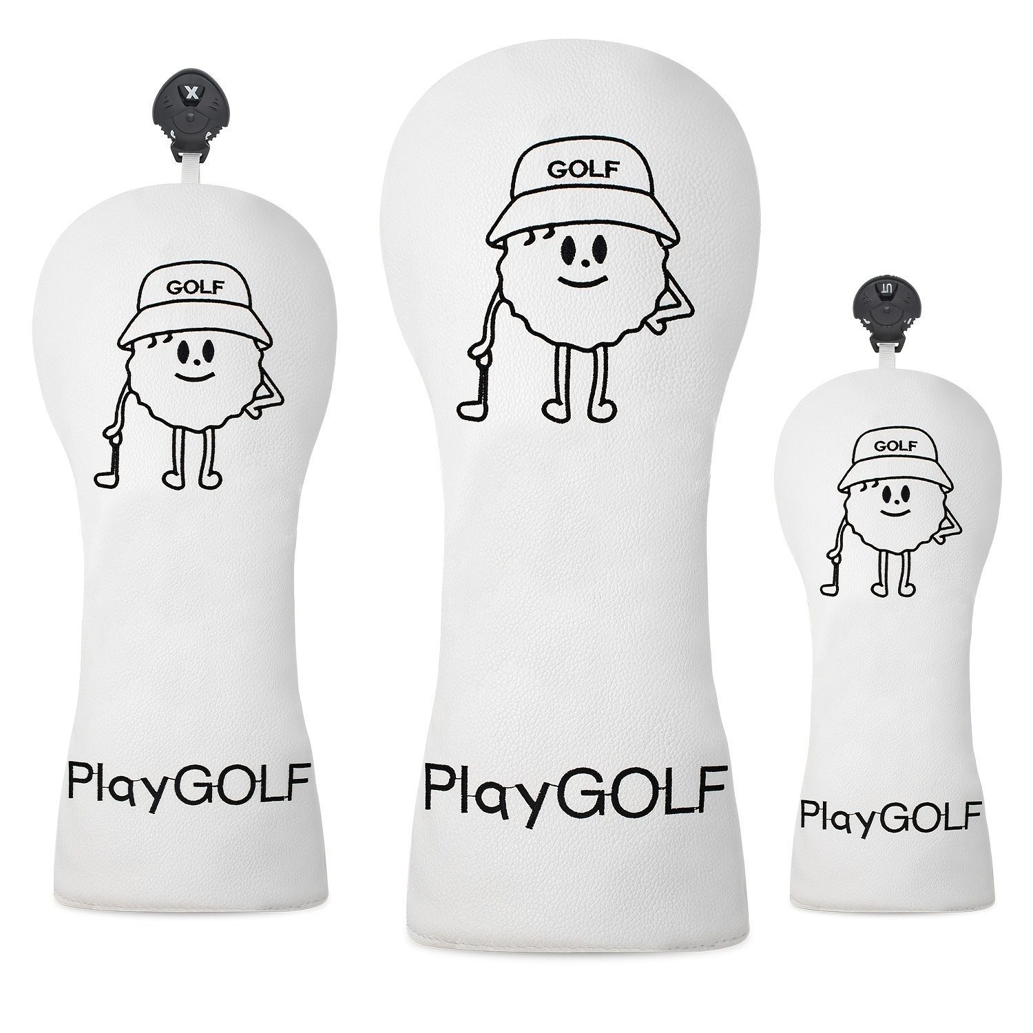 Golf Equipment Suppliers - أغطية مضارب الجولف بتصميم شخصية عادية