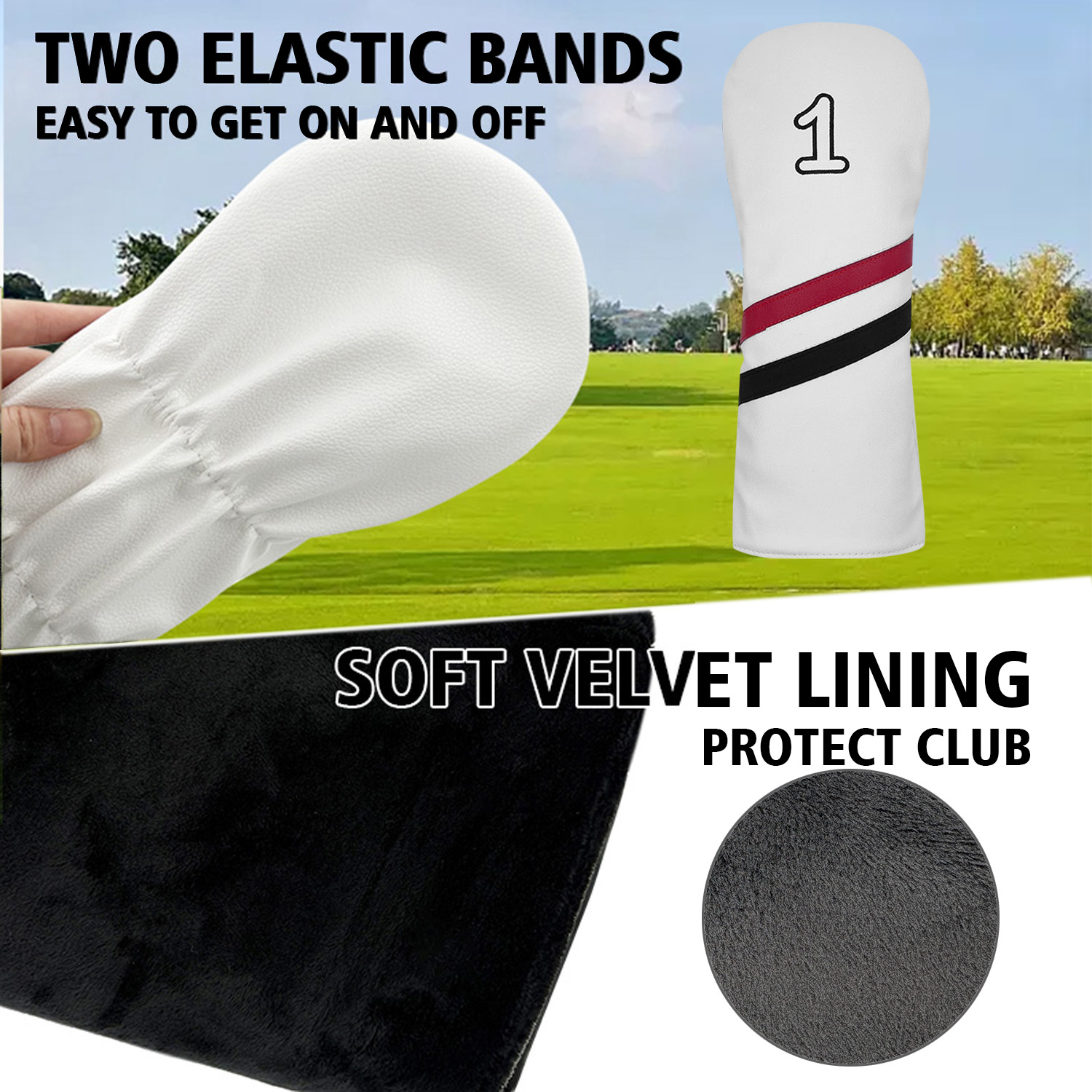 نادي الجولف # 1 # 3 # 5 # أغطي - مراجعة Golf Equipment Suppliers وسعره