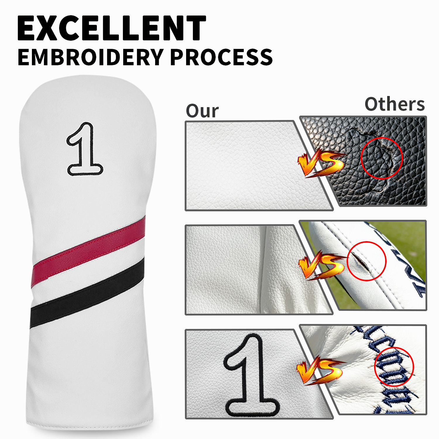 نادي الجولف # 1 # 3 # 5 # أغطي - مراجعة Golf Equipment Suppliers وسعره